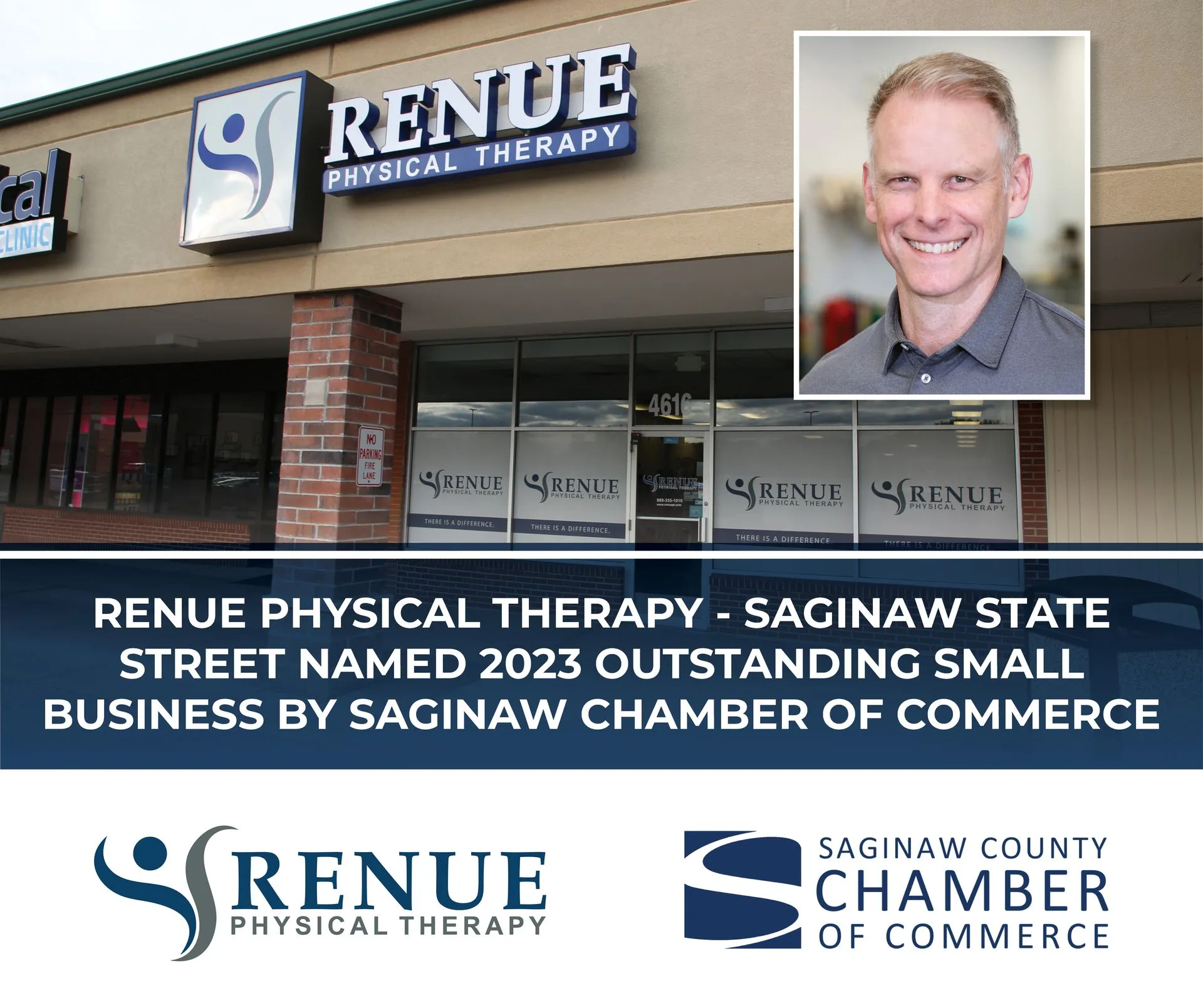 Saginaw County Chamber of Commerce honors Renue Physical Therapy