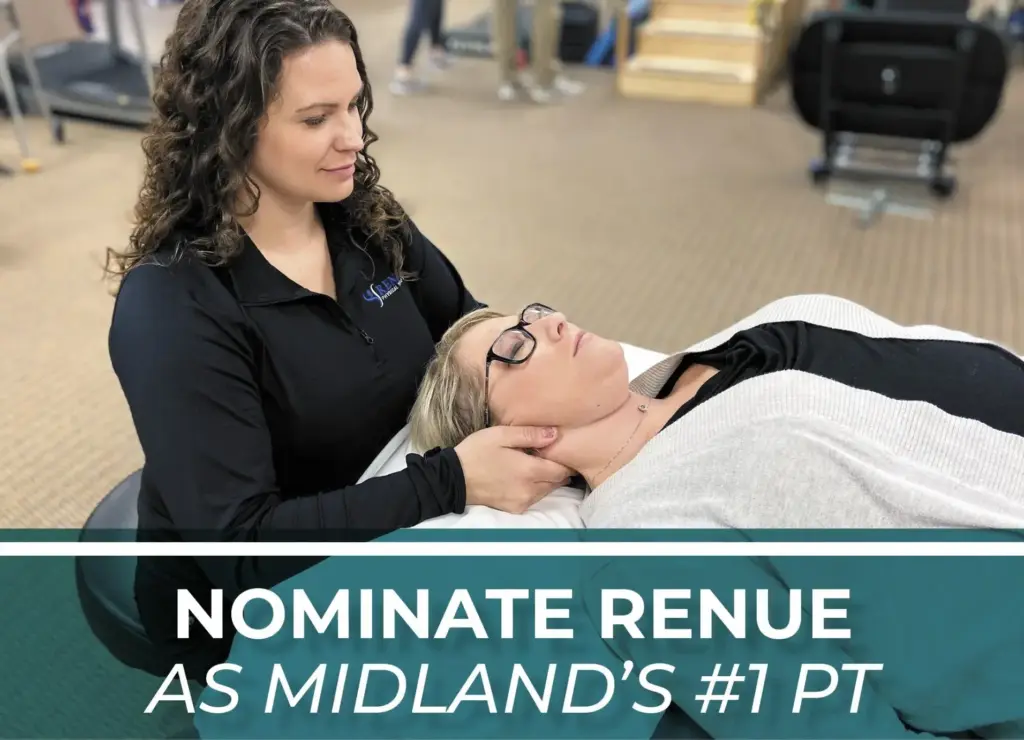 Nominate Renue as Midland’s #1 Physical Therapy Clinic!